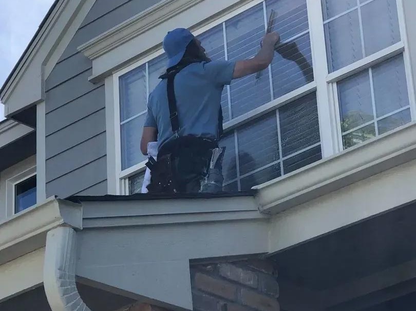 Will cleaning a large commercial window
